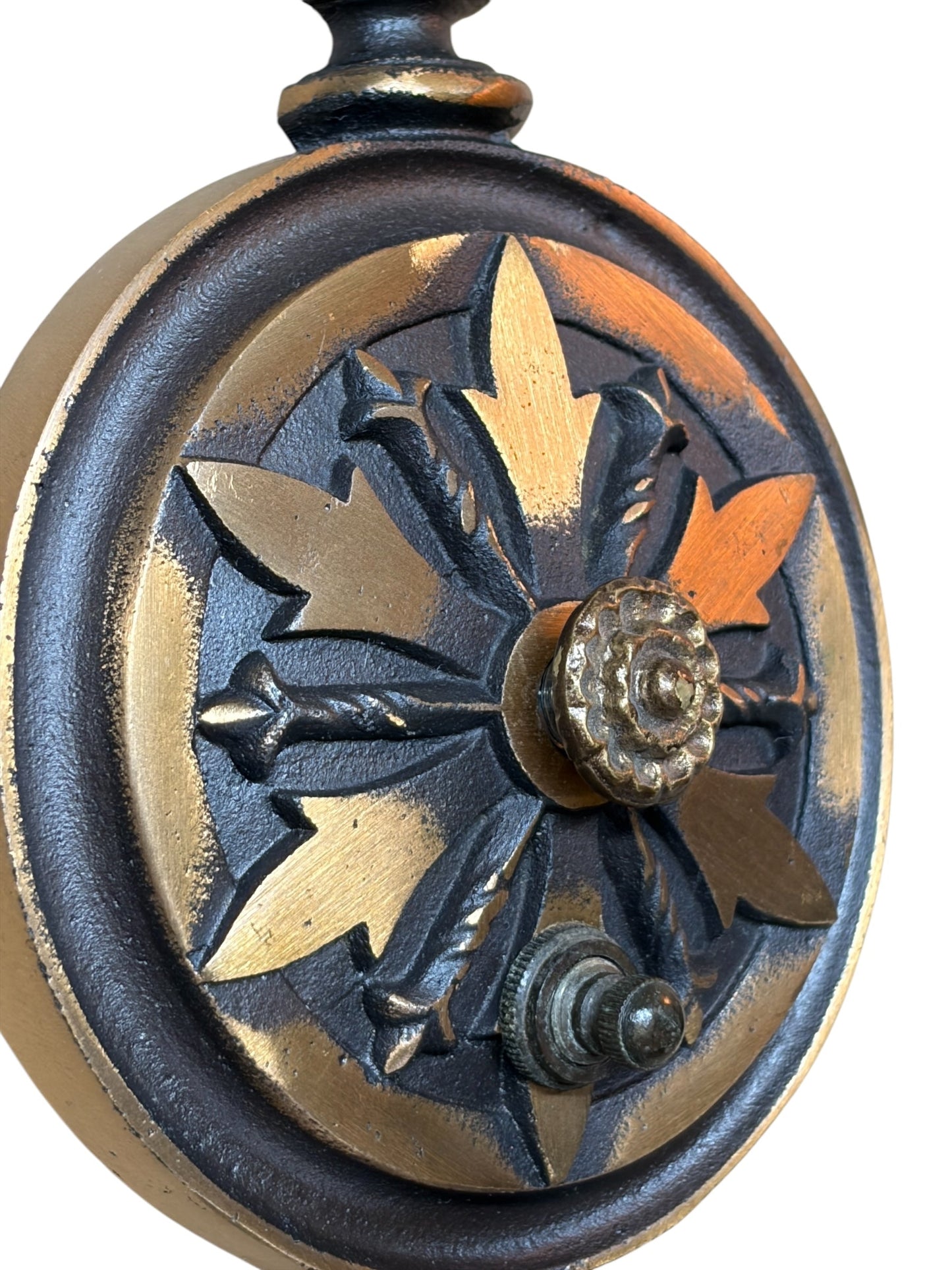 Cast Bronze Art Deco Wall Sconces from the 1920s with Original Finish #2629