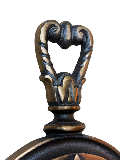 Cast Bronze Art Deco Wall Sconces from the 1920s with Original Finish #2629