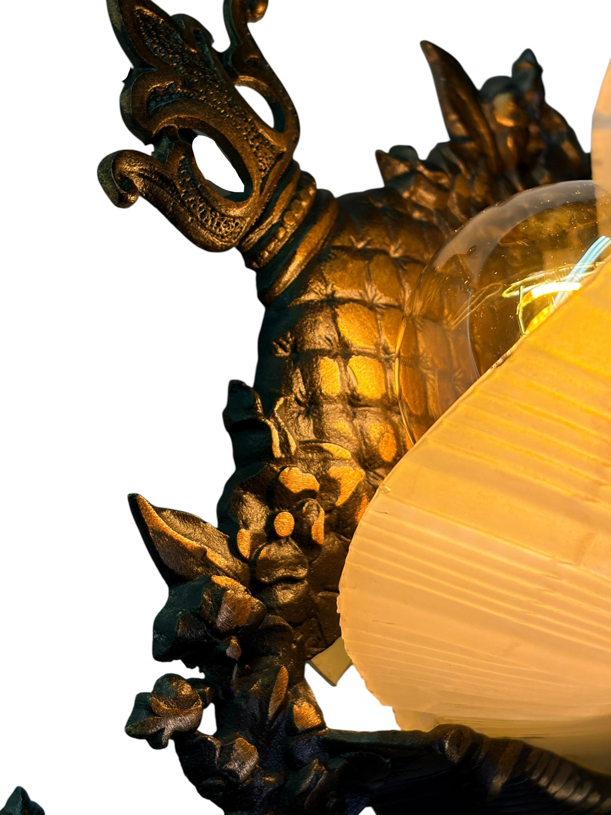 Beautiful Cast Bronze 1930s Wall Sconces with Ivory Art Deco Shades Original Finish #2680