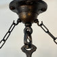 Hammered Arts and Crafts Billiards Pool Table Light, ca 1910 #2360 RESTORED, Ready to Install