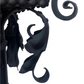 Black 1920s Spanish Revival Wall Bracket Sconce