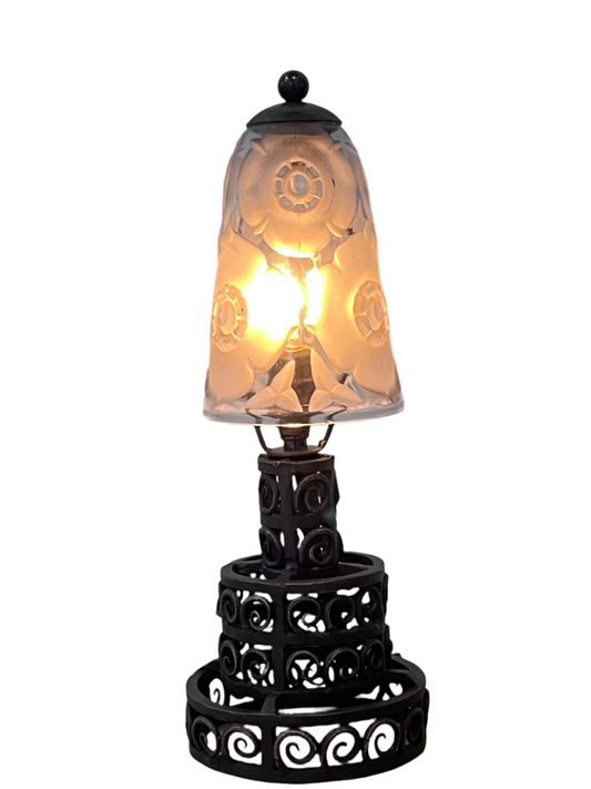 Petit Art Deco French Lamp