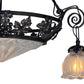 1920s French Art Deco Chandelier with Bunches of Grapes #2554