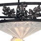 1920s French Art Deco Chandelier with Bunches of Grapes #2554