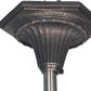 Silver Art Deco Hallway or Foyer Light with Original Finish #2556