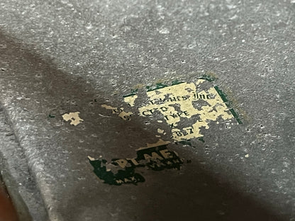 One PAIR (two available) of 1940s Streamline Art Deco Movie Theatre Wall Bracket Sconces #2258