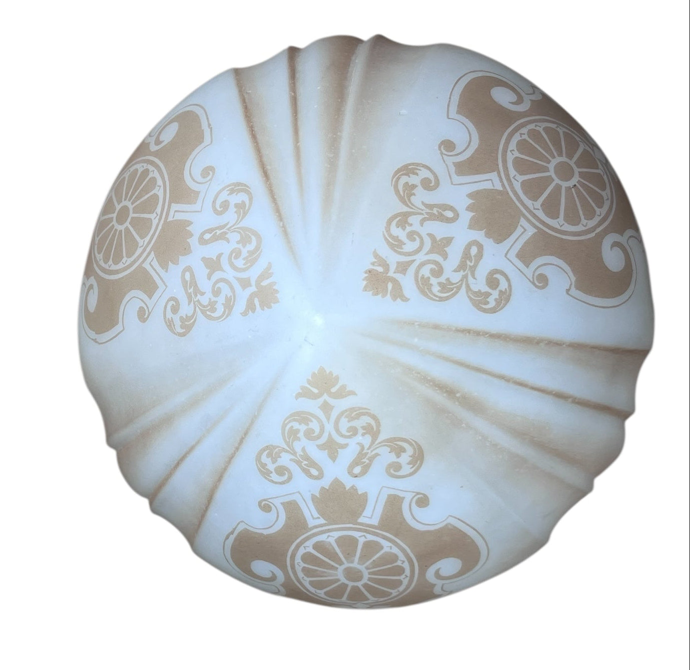Ceiling Globe with Art Nouveau Design #2593