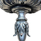 Pair Large 1920s Polychrome Art Deco Wall Sconces #2562
