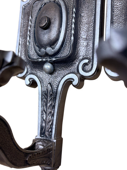 Dark Metallic Grey Sconces from the 1920s #2628