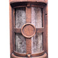 One of THREE Storybook Style Exterior Sconces in Anitque Copper #2554