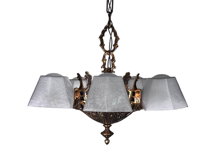 RARE Moe Bridges 1932 Norwich Series 5 Light **RARE** Storybook or Tudor #2204