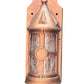 One of THREE Storybook Style Exterior Sconces in Anitque Copper #2554