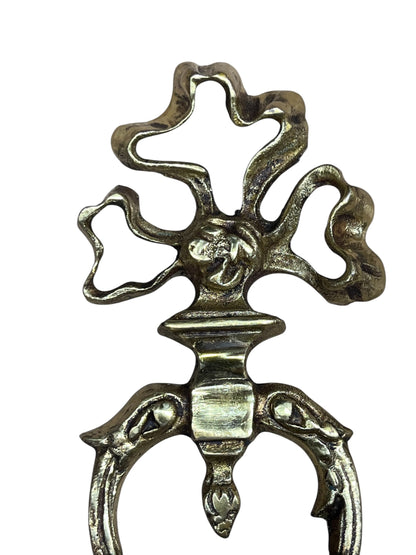 Heavy Cast Brass Wall Sconces 1910s