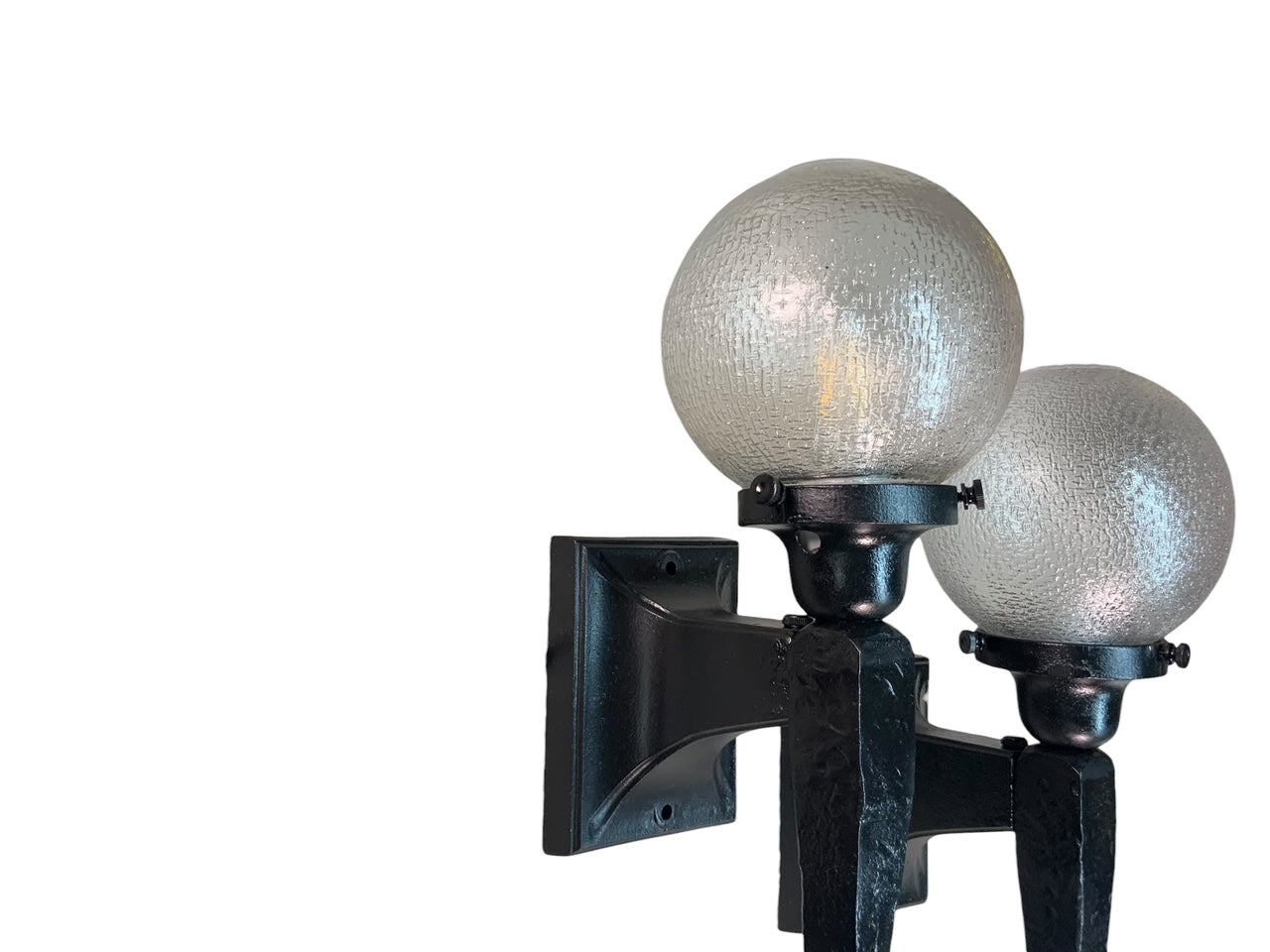 Pair Twisted Tail Wall Outdoor Sconces