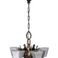 1930S Tudor Revival Slip Shade Chandelier