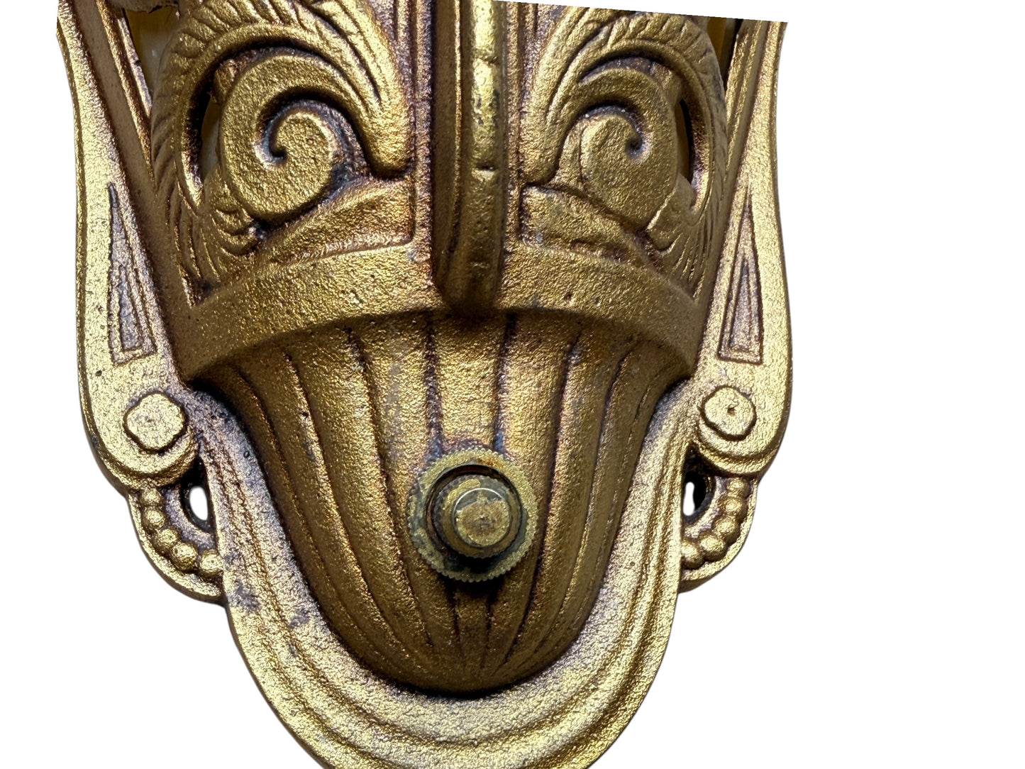 1934 Art Deco "Stylux" Sconces by Lightolier with Original Paint Finish #2631