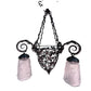 Beautiful 1920s Art Deco Floral Chandelier from France #2555