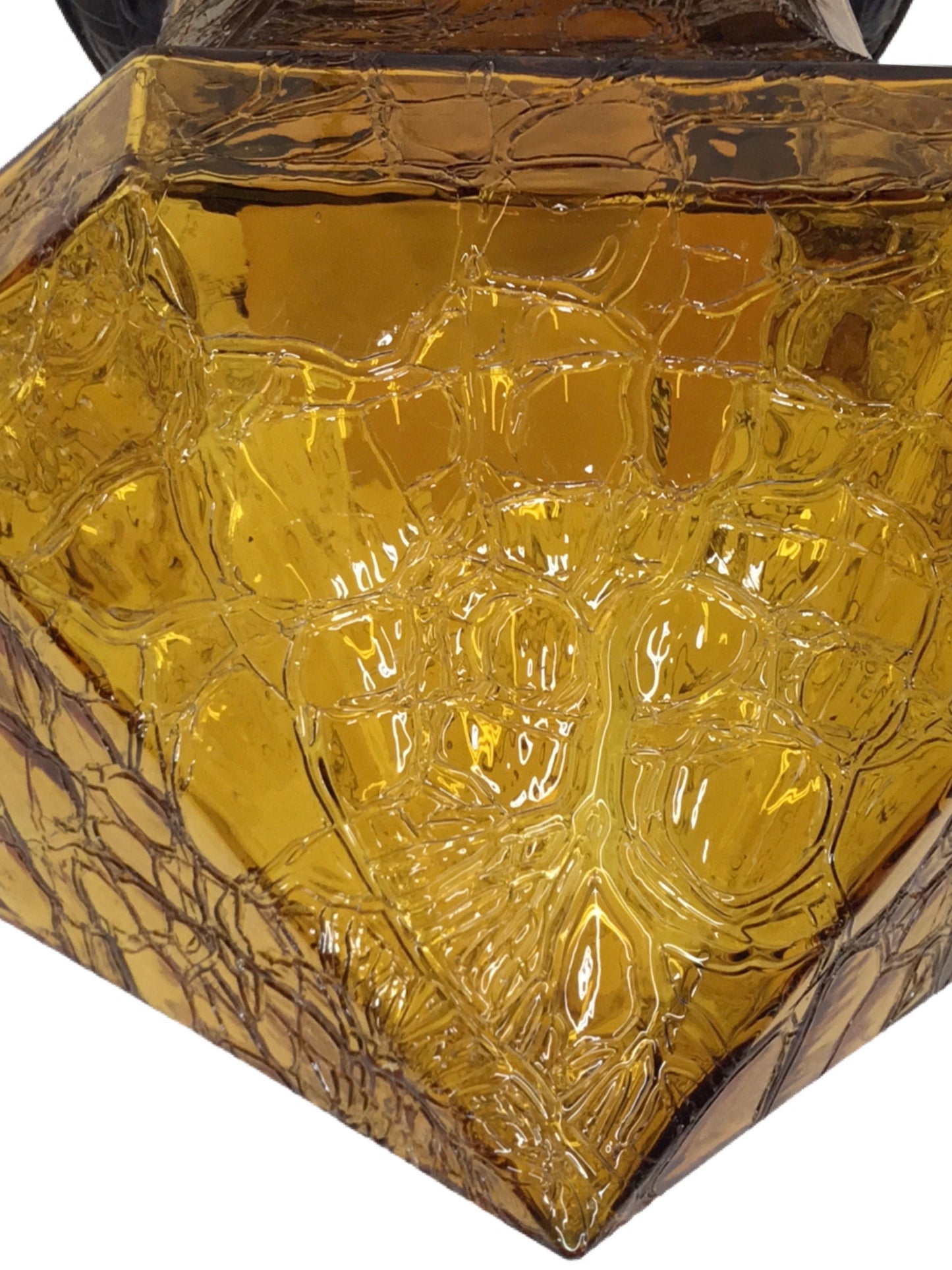 1920s crackle glass
