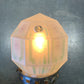 Arts and Crafts Gas Wall Sconce with Vented and Stenciled Shade #1906 - Filament Vintage Lighting
