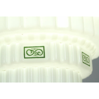 green stencil detail art deco