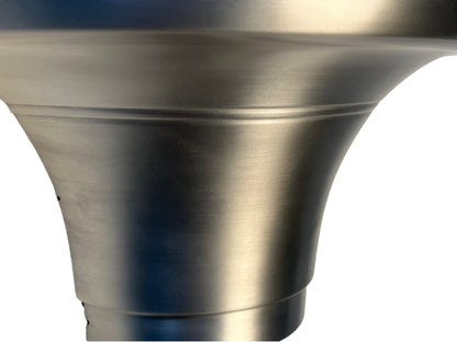 One PAIR (two available) of 1940s Streamline Art Deco Movie Theatre Wall Bracket Sconces #2258