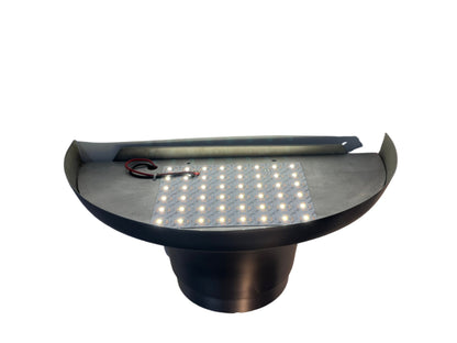 One PAIR (two available) of 1940s Streamline Art Deco Movie Theatre Wall Bracket Sconces #2258