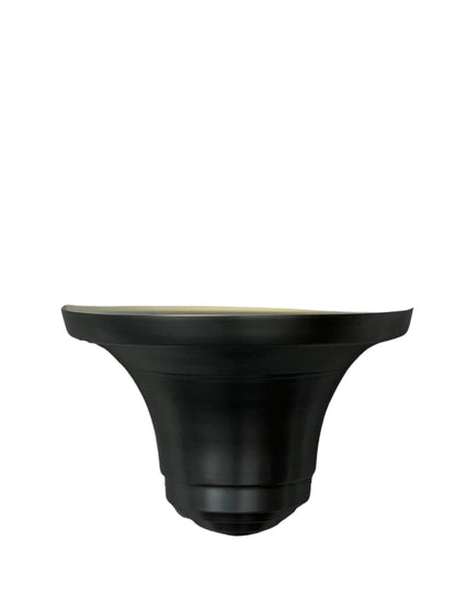 One PAIR (two available) of 1940s Streamline Art Deco Movie Theatre Wall Bracket Sconces #2258