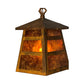 Arts and Crafts Lantern with Mica ca 1900