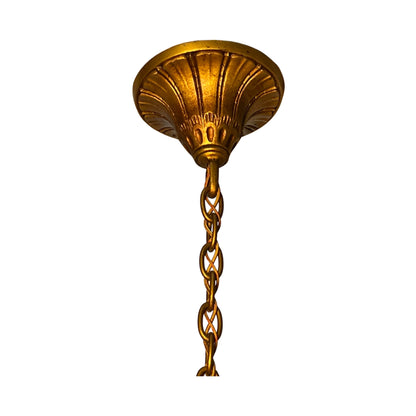 Lightolier “Stylux” for Tall Ceilings, with Original Finish, ca 1934 #2333