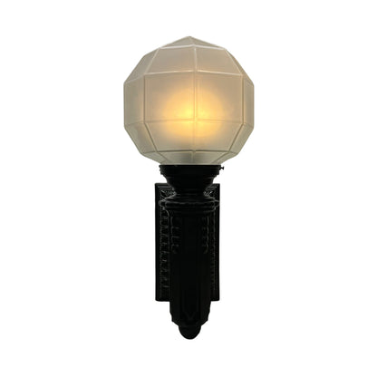 Large  Exterior Wall Sconce Circa 1900 