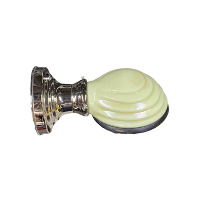 Vaseline Glass Art Deco  Bathroom Light