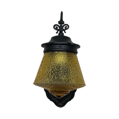 Pair Zinc 1920s Sconces