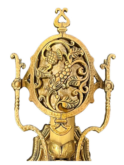 Cast Bronze Spanish Revival Wall Sconces