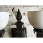 Pair Beardslee Arts and Crafts Sconces with Steuben Art Glass #1634 - Filament Vintage Lighting