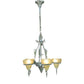 "MODERNIQUE" chandelier by Gill Glass #2056
